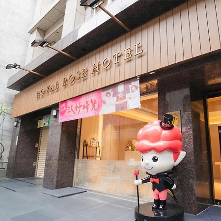 Royal Rose Hotel Zhongshan Taipé Exterior foto