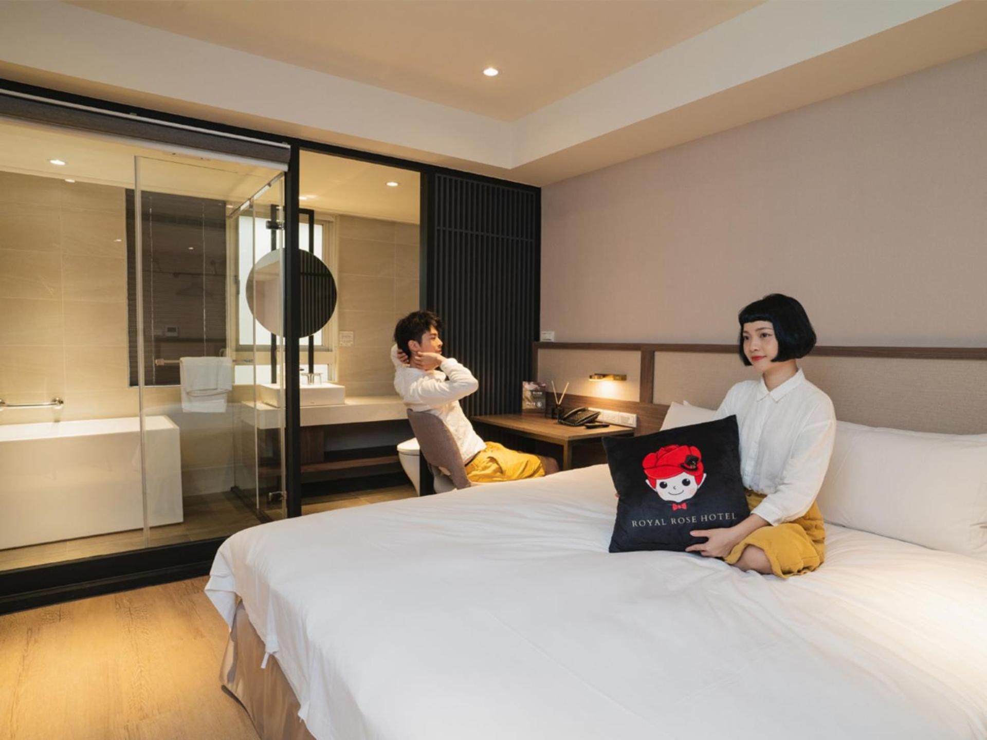 Royal Rose Hotel Zhongshan Taipé Quarto foto