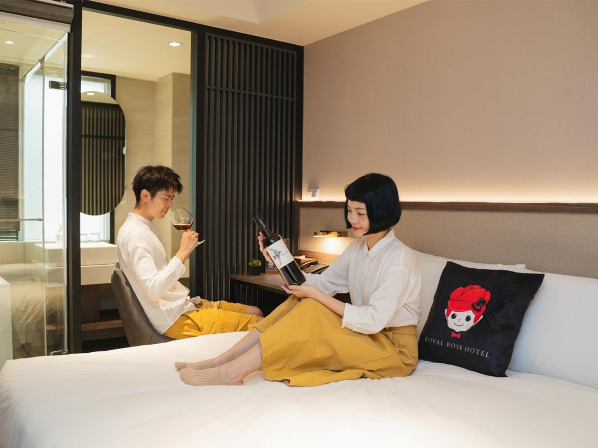 Royal Rose Hotel Zhongshan Taipé Quarto foto