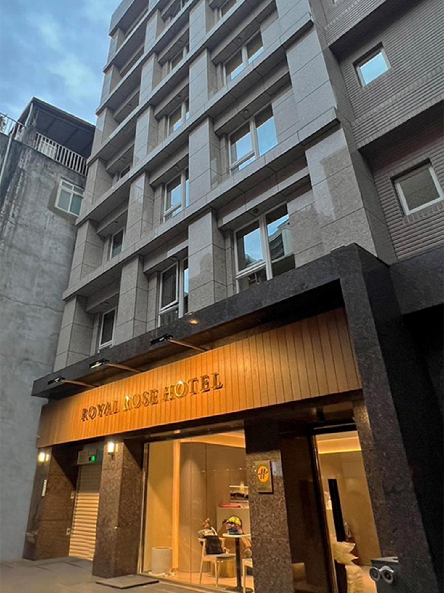 Royal Rose Hotel Zhongshan Taipé Exterior foto