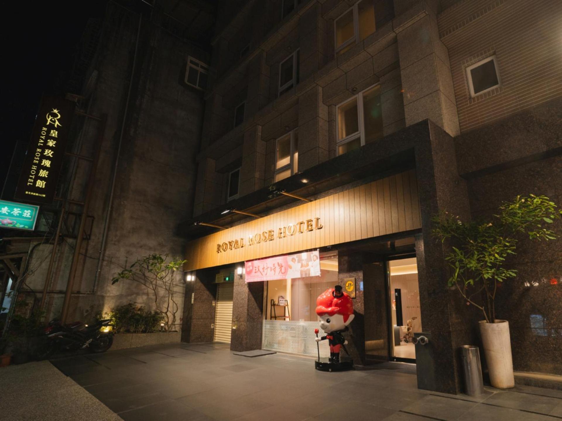 Royal Rose Hotel Zhongshan Taipé Exterior foto